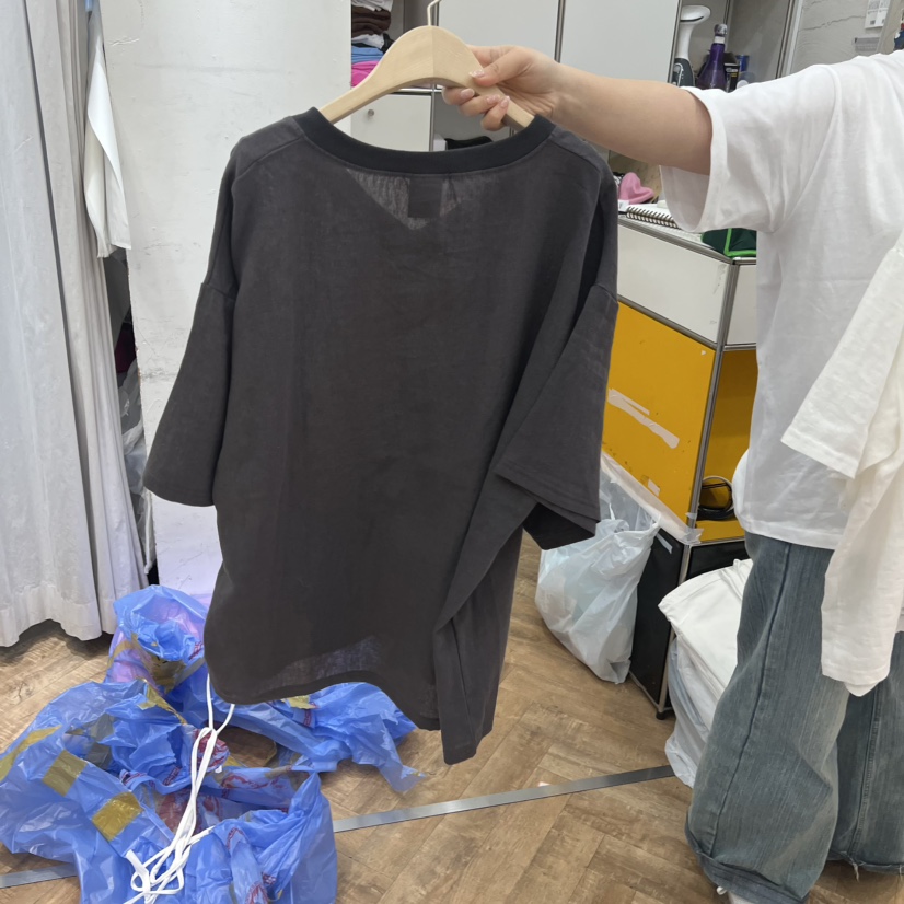 DE LINE韓國直郵實拍女裝新品職業人氣推薦時尚26春夏T恤DE LINET恤