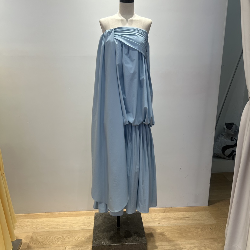 VAN NZILL韓國直郵女士新品26夏季推薦人氣熱賣連衣裙褶皺VAN NZILL連衣裙圖色1