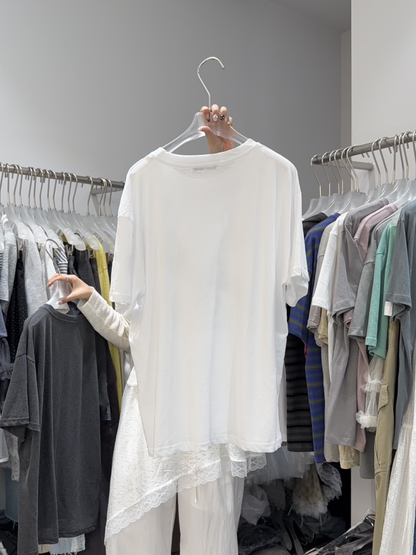 LOOKK/MIMME東大門實拍韓國女士新品人氣26春夏26夏季T恤LOOKK/MIMMET恤
