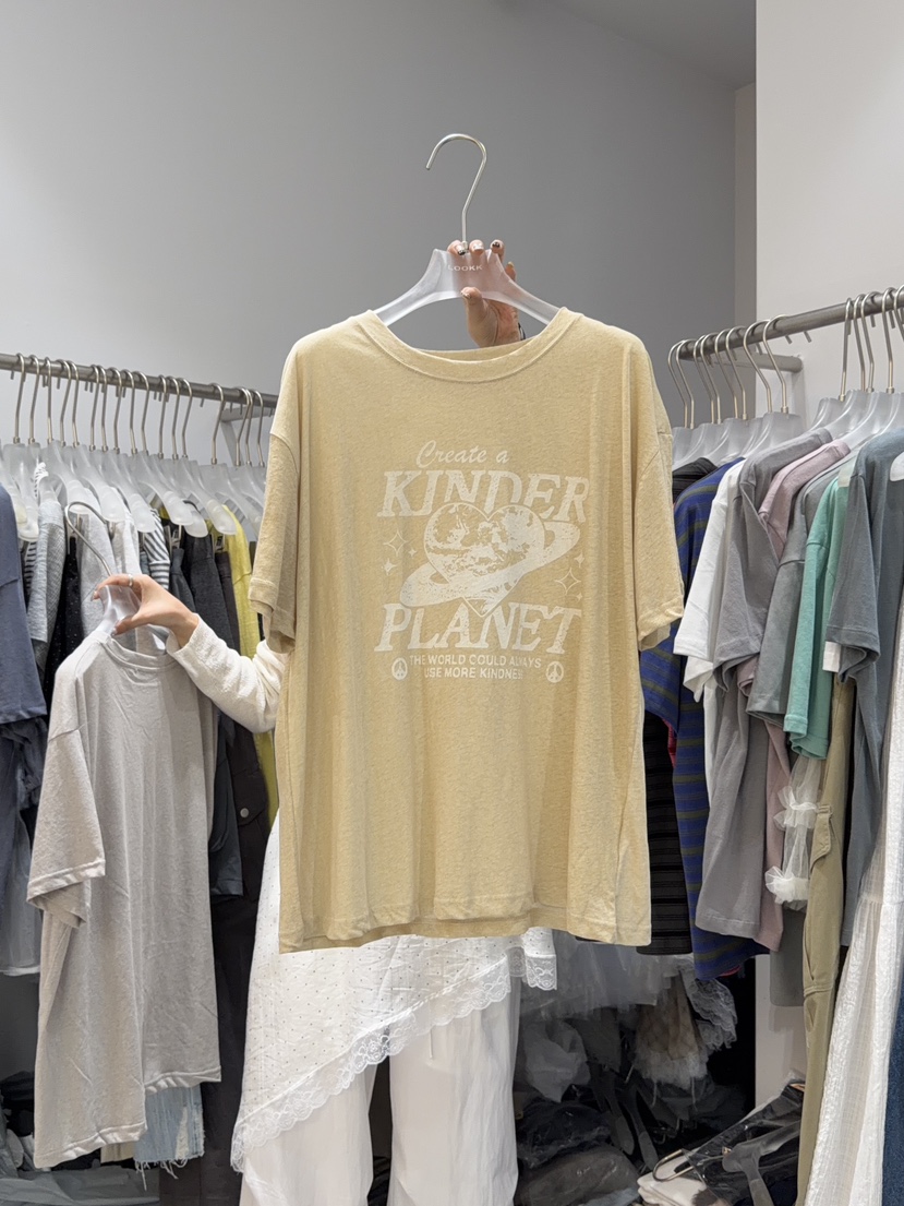 LOOKK/MIMME東大門實拍韓國女士新品人氣26春夏26夏季T恤LOOKK/MIMMET恤圖色3
