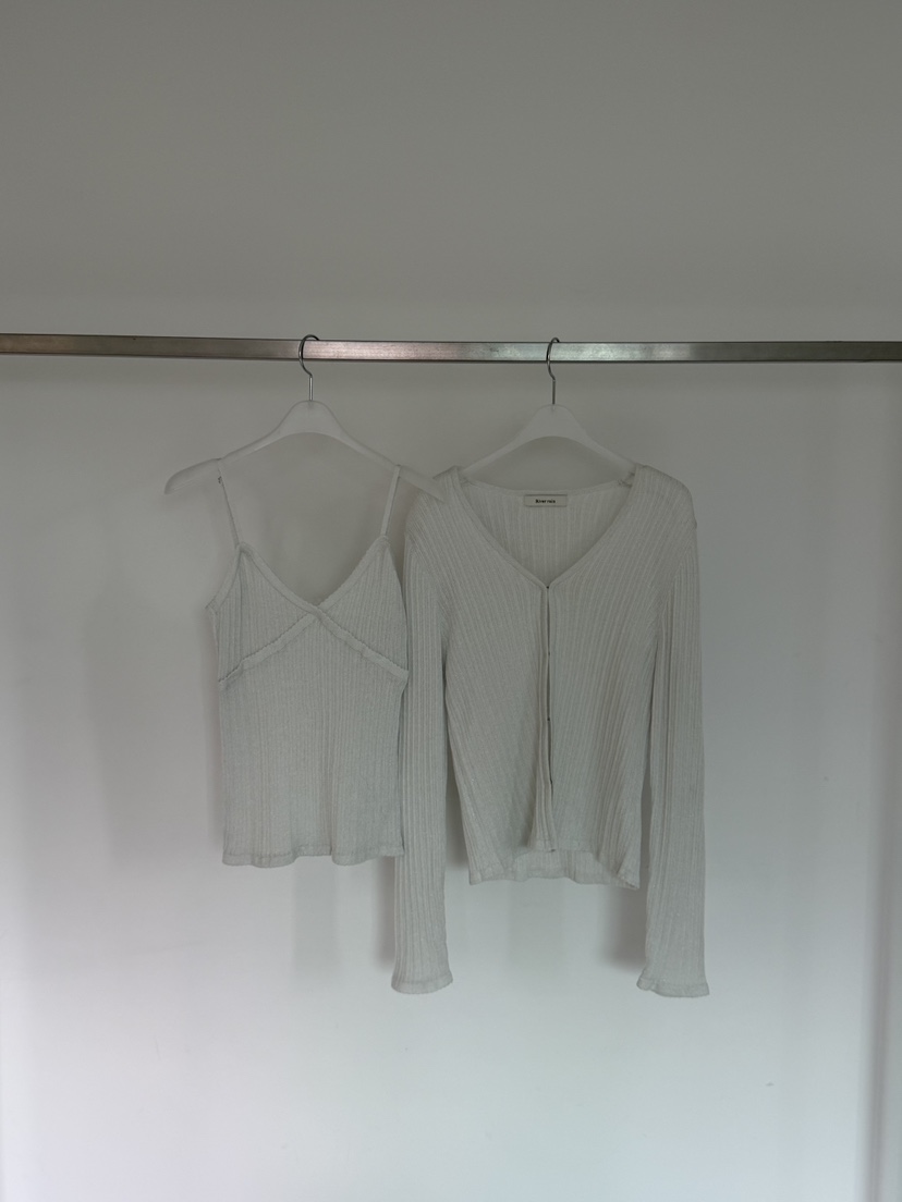 RIVER RAIN韓國直郵實拍女裝新品推薦26夏季時尚套裝開衫RIVER RAIN套裝圖色3
