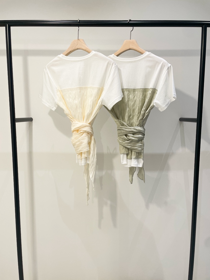 CLAFO韓國直郵女裝新品時尚推薦熱賣26春夏休閑襯衫蕾絲衫CLAFO襯衫/蕾絲衫