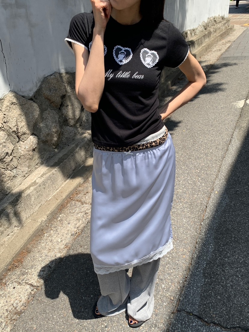 MORE THAN-P韓國東大門代購女裝新品26春夏時尚26夏季T恤MORE THANT恤