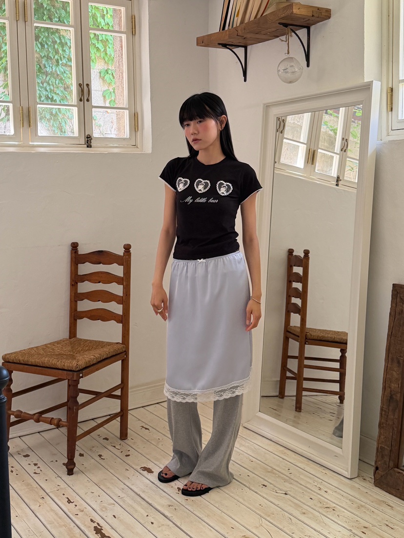 MORE THAN-P韓國東大門代購女裝新品26春夏時尚26夏季T恤MORE THANT恤