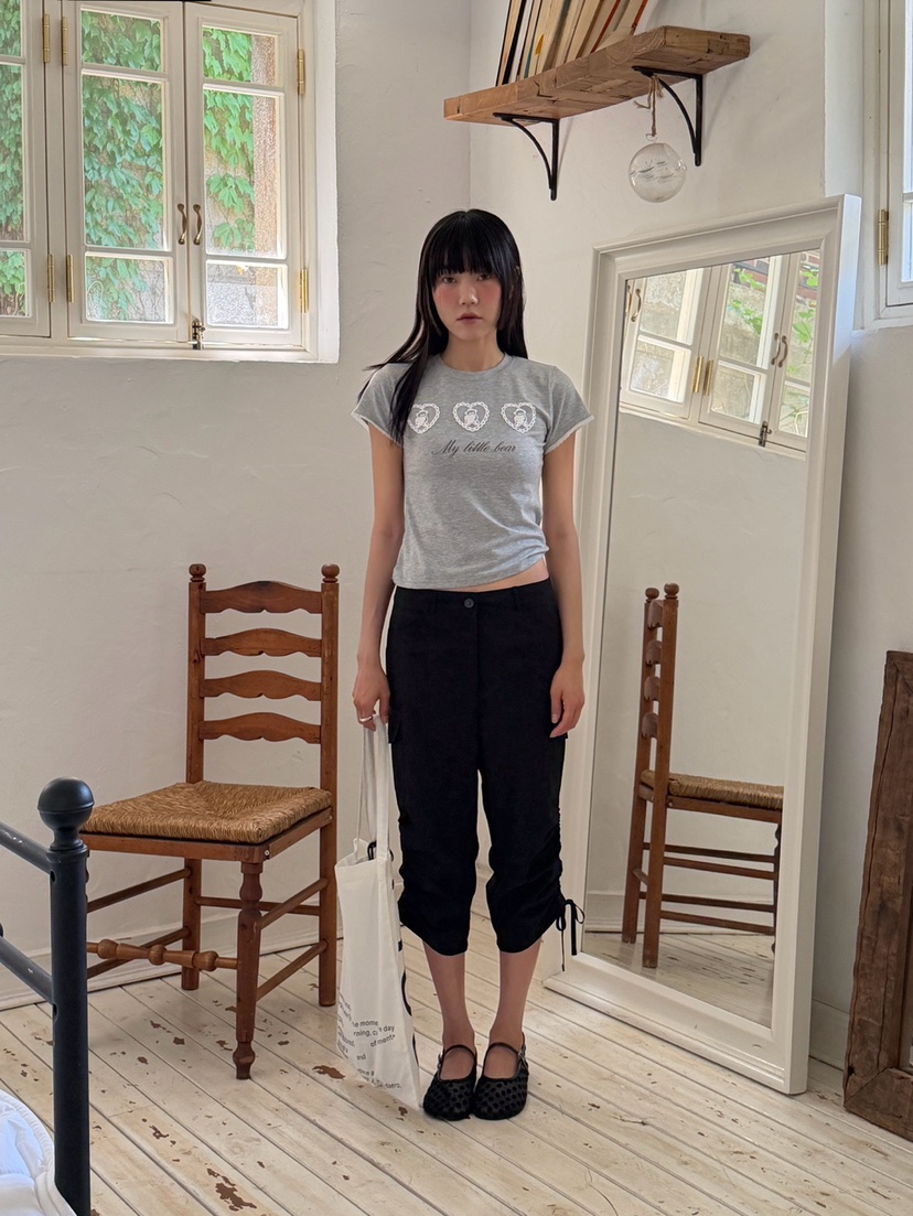 MORE THAN-P韓國東大門代購女裝新品26春夏時尚26夏季T恤MORE THANT恤