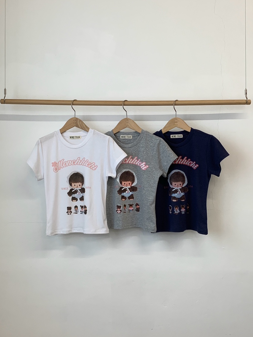 MORE THAN-P韓國直郵女裝新品26夏季職業熱賣推薦時尚T恤MORE THANT恤