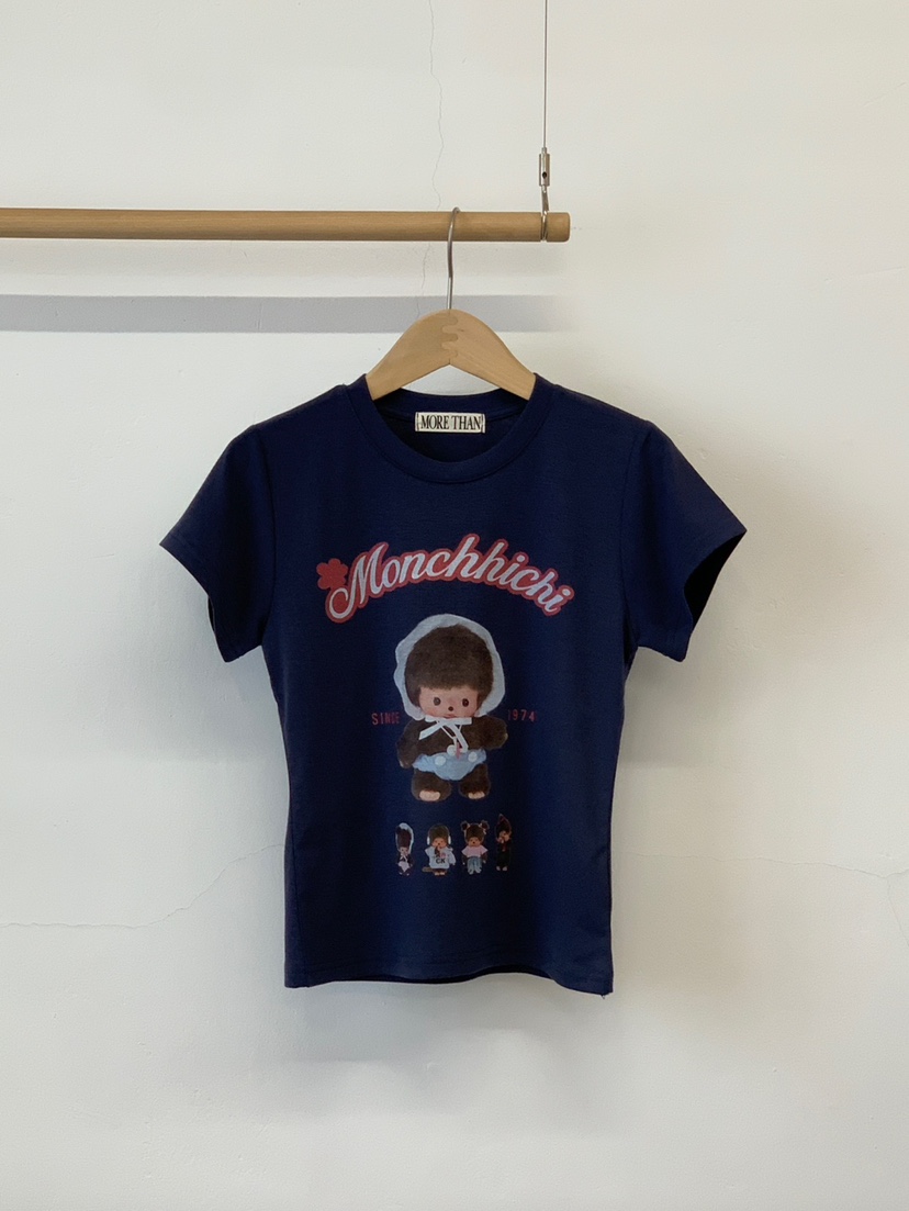 MORE THAN-P韓國直郵女裝新品26夏季職業熱賣推薦時尚T恤MORE THANT恤圖色3