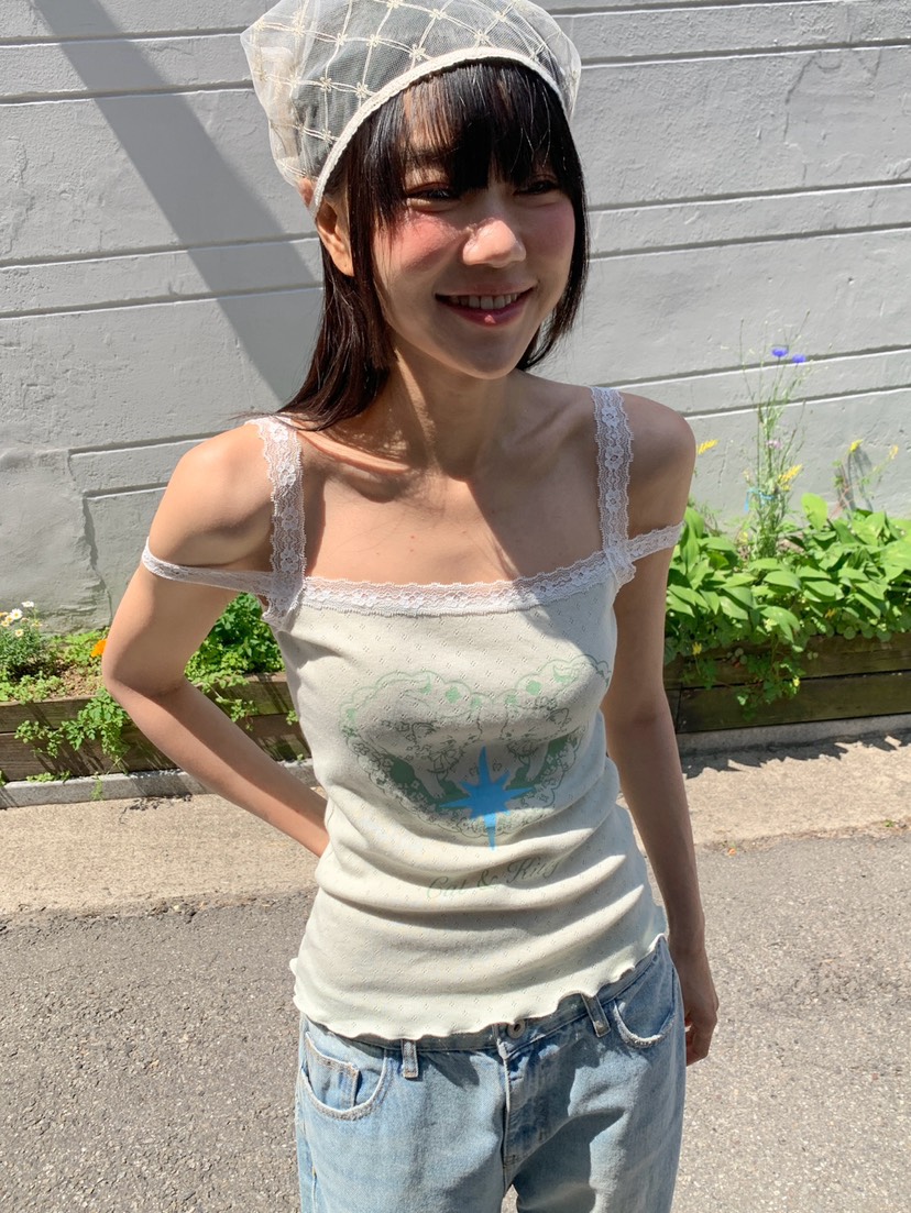 MORE THAN-P韓國東大門代購女士新款休閑時尚熱賣吊帶背心MORE THAN吊帶/背心