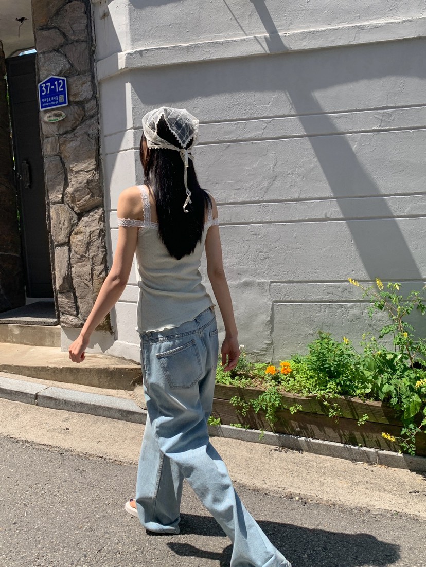 MORE THAN-P韓國東大門代購女士新款休閑時尚熱賣吊帶背心MORE THAN吊帶/背心