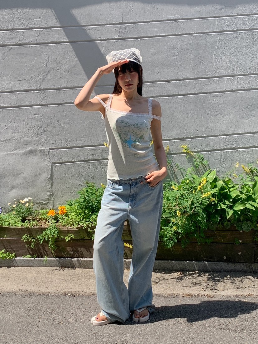 MORE THAN-P韓國東大門代購女士新款休閑時尚熱賣吊帶背心MORE THAN吊帶/背心
