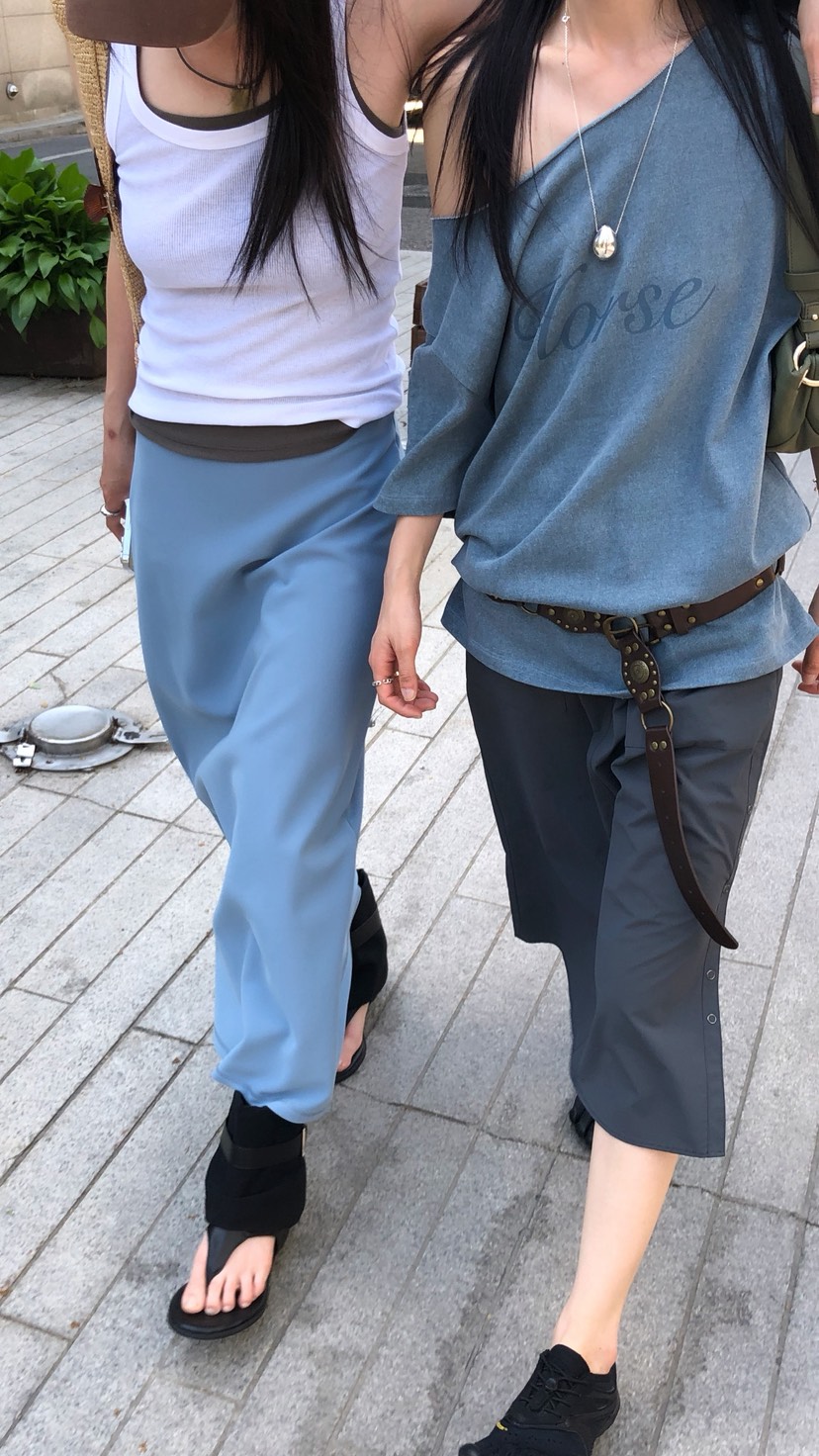 OVER RICH韓國直郵女士新款休閑人氣時尚熱賣推薦26春夏長裙OVER RICH長裙