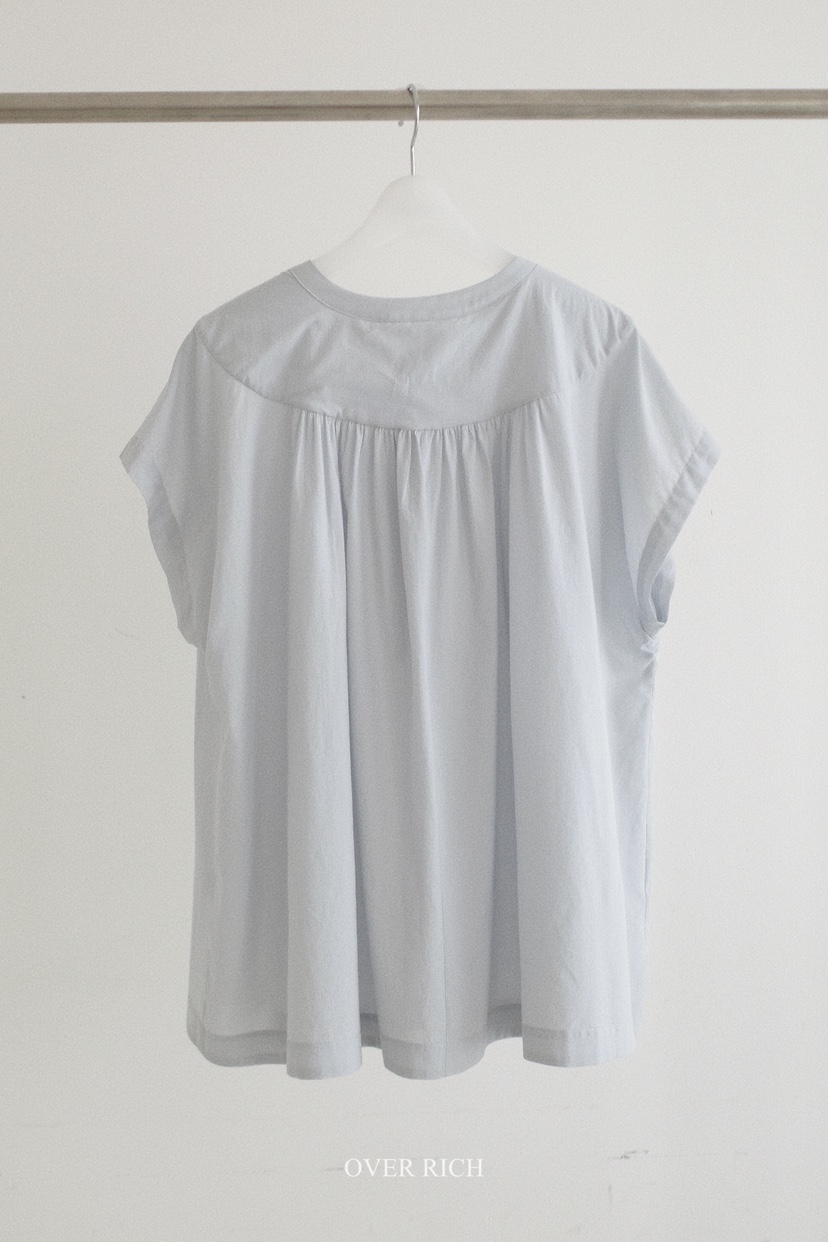 OVER RICH東大門實拍韓國女裝新品26夏季時尚襯衫蕾絲衫OVER RICH襯衫/蕾絲衫