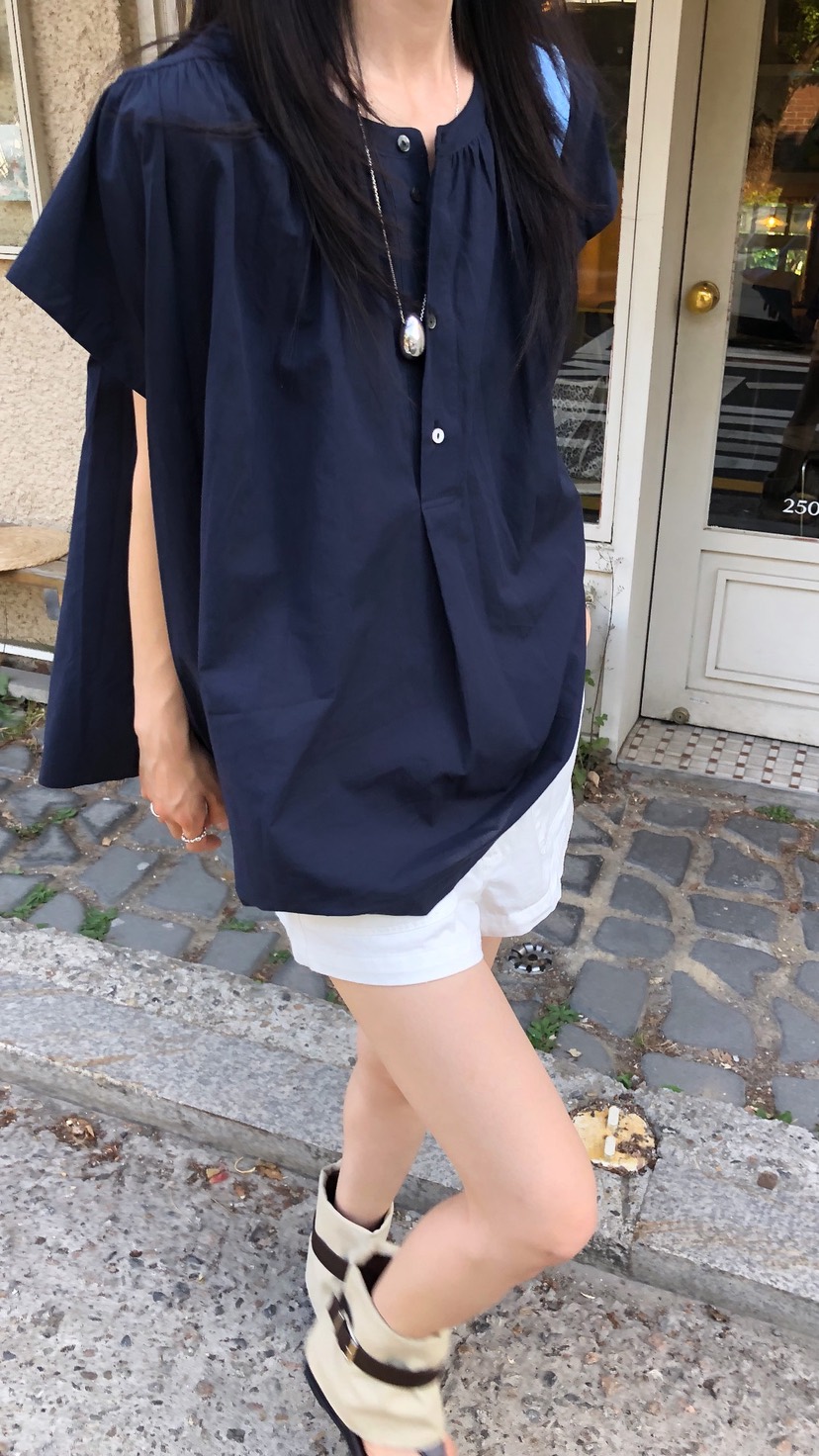 OVER RICH東大門實拍韓國女裝新品26夏季時尚襯衫蕾絲衫OVER RICH襯衫/蕾絲衫
