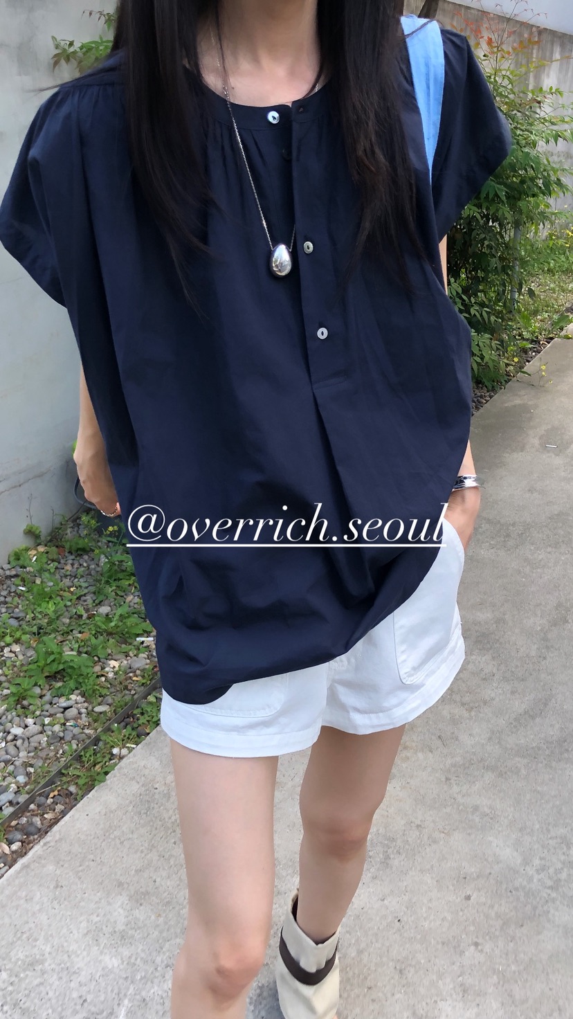 OVER RICH東大門實拍韓國女裝新品26夏季時尚襯衫蕾絲衫OVER RICH襯衫/蕾絲衫