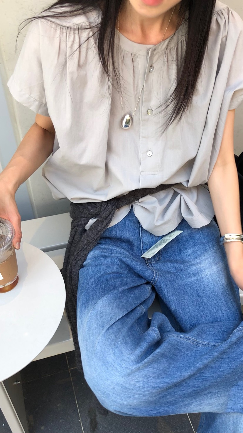 OVER RICH東大門實拍韓國女裝新品26夏季時尚襯衫蕾絲衫OVER RICH襯衫/蕾絲衫