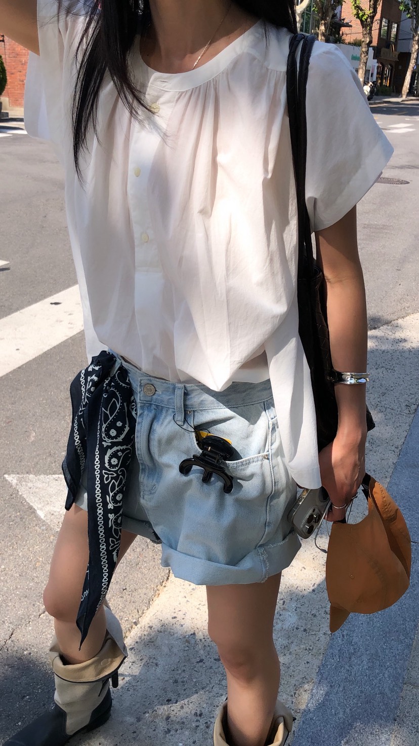 OVER RICH東大門實拍韓國女裝新品26夏季時尚襯衫蕾絲衫OVER RICH襯衫/蕾絲衫
