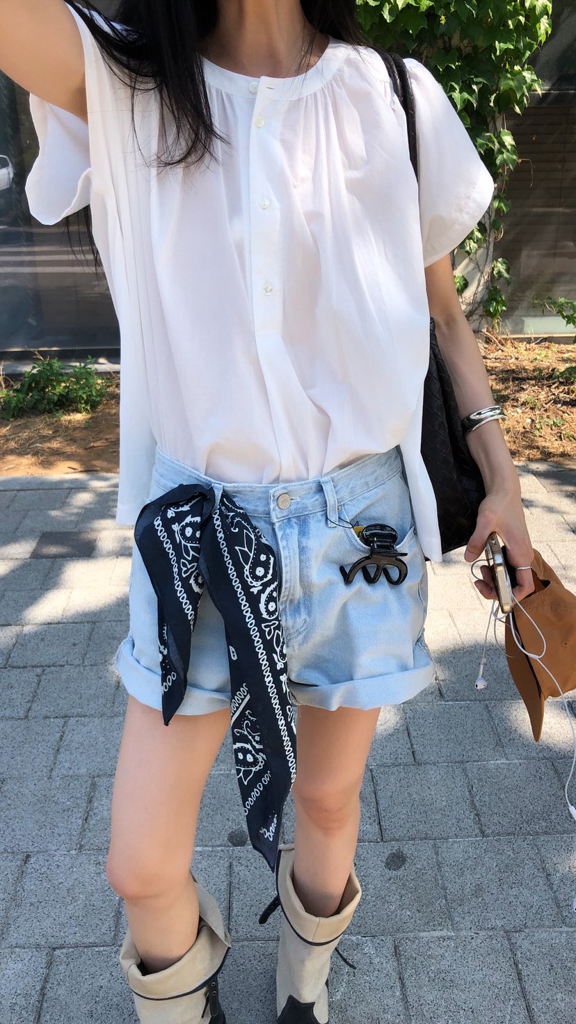 OVER RICH東大門實拍韓國女裝新品26夏季時尚襯衫蕾絲衫OVER RICH襯衫/蕾絲衫