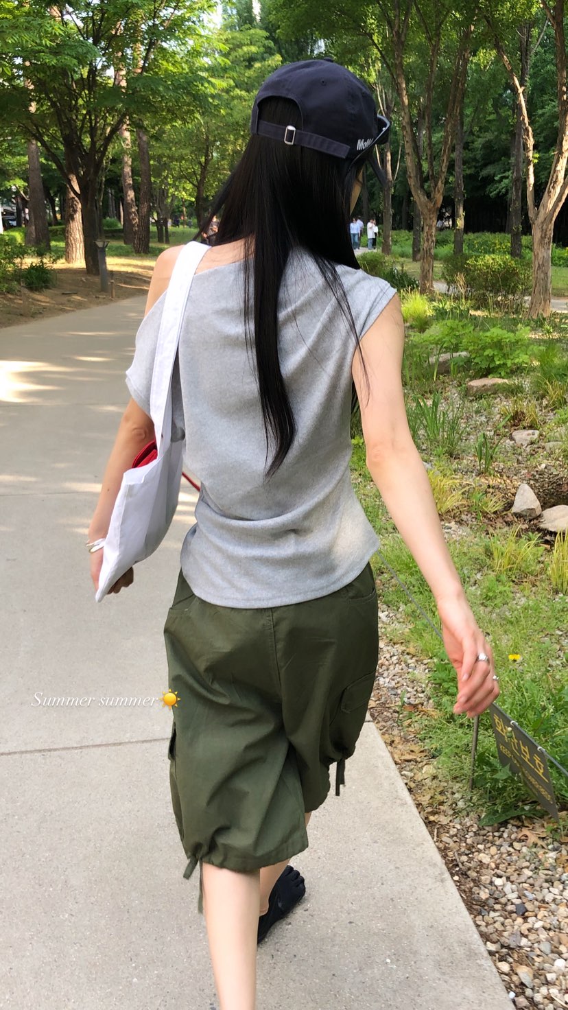 OVER RICH韓國東大門代購女士新款人氣職業26春夏休閑T恤OVER RICHT恤