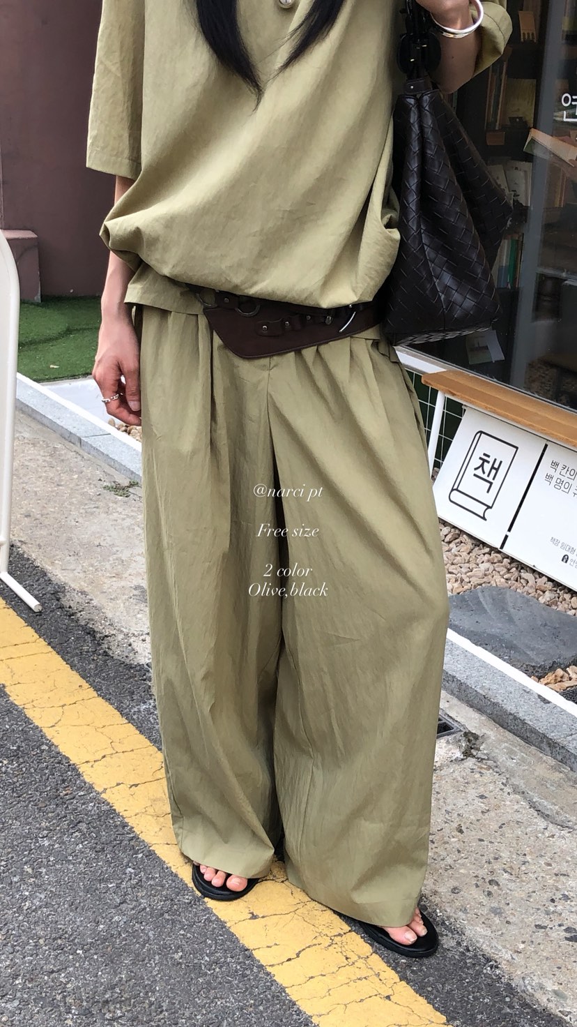 OVER RICH韓國直郵女士新品26夏季休閑熱賣時尚人氣休閑褲OVER RICH休閑褲