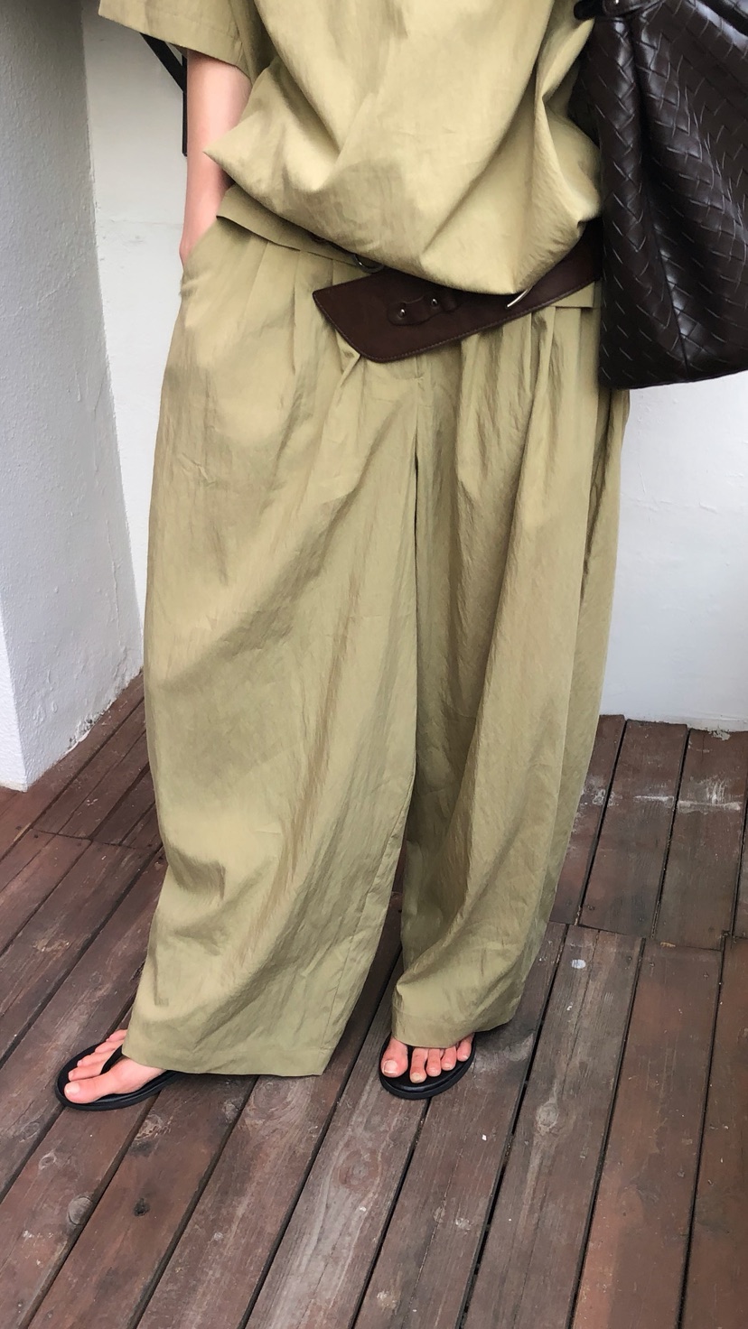 OVER RICH韓國直郵女士新品26夏季休閑熱賣時尚人氣休閑褲OVER RICH休閑褲
