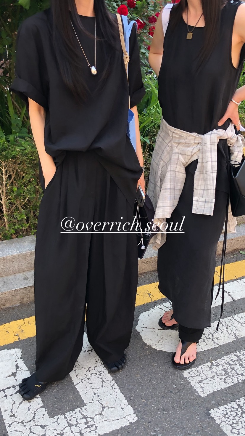 OVER RICH韓國直郵女士新品26夏季休閑熱賣時尚人氣休閑褲OVER RICH休閑褲