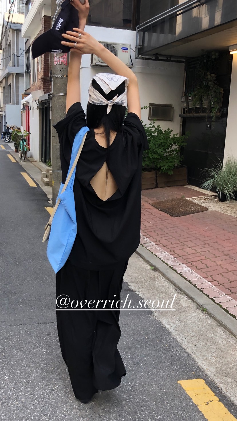 OVER RICH韓國東大門直郵女裝新品職業26春夏襯衫蕾絲衫OVER RICH襯衫/蕾絲衫