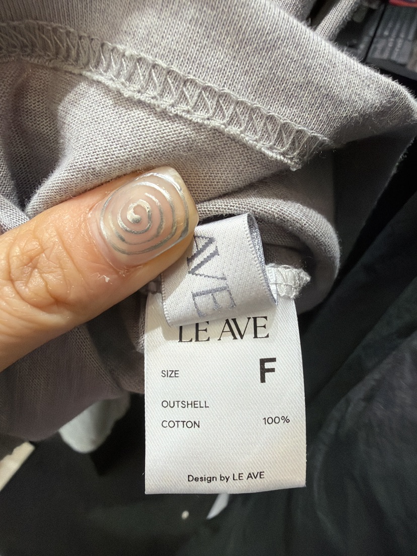LE AVE韓國直郵女士新款時尚職業推薦人氣休閑26春夏T恤復古LE AVET恤