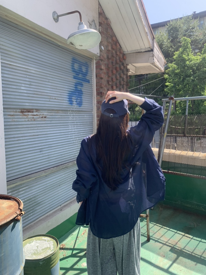 LE AVE韓國直郵女裝新品熱賣休閑26夏季26春夏襯衫蕾絲衫LE AVE襯衫/蕾絲衫