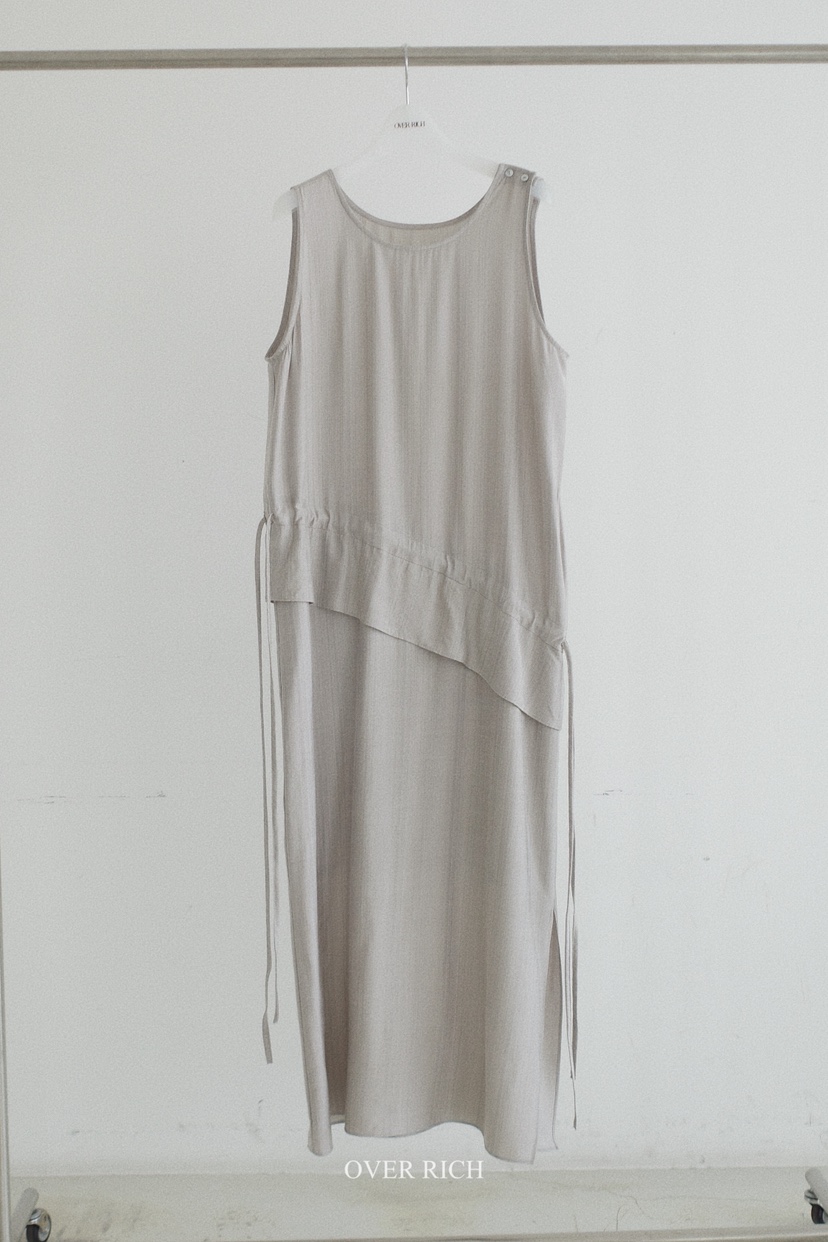 OVER RICH東大門實拍韓國女士新品26春夏職業26夏季連衣裙OVER RICH連衣裙圖色1