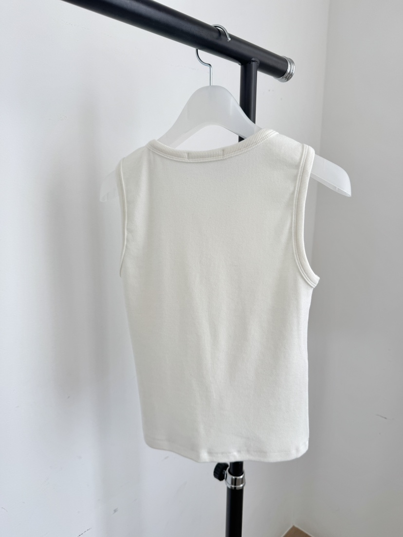 LONG PEAK韓國直郵實拍女士新品26夏季吊帶背心莫代爾紐扣LONG PEAK吊帶/背心