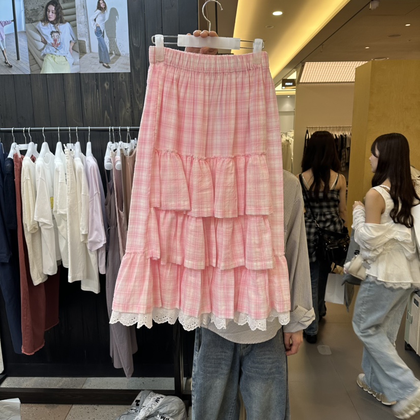 LE ETOILE韓國東大門代購女裝新品職業推薦26夏季長裙多層Le etoile長裙圖色1