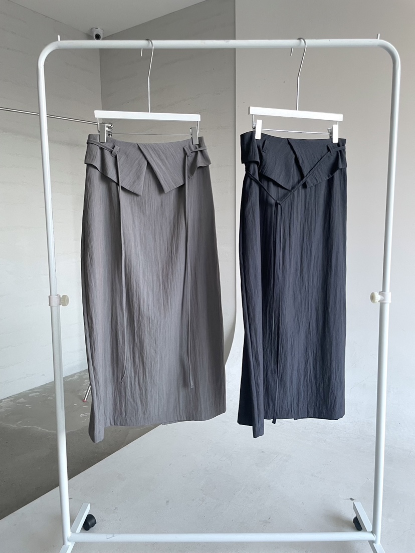 URBANE cloth韓國代購女士新款時尚26夏季人氣26春夏長裙含繩URBANE cloth長裙