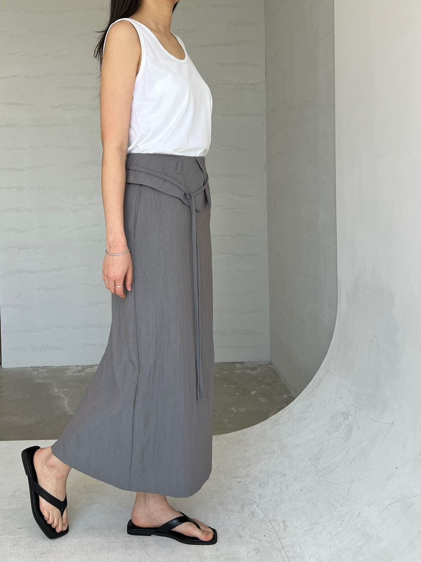 URBANE cloth韓國代購女士新款時尚26夏季人氣26春夏長裙含繩URBANE cloth長裙
