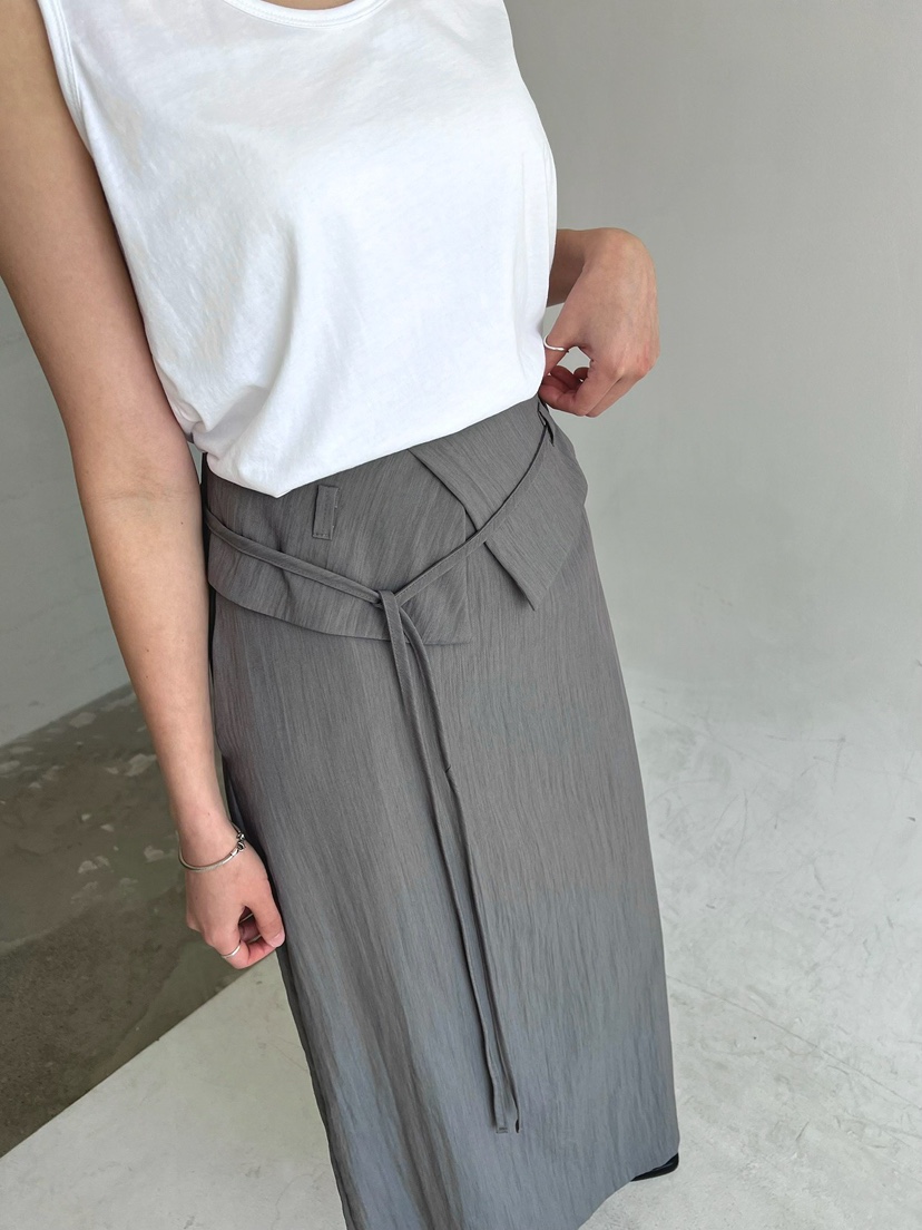 URBANE cloth韓國代購女士新款時尚26夏季人氣26春夏長裙含繩URBANE cloth長裙