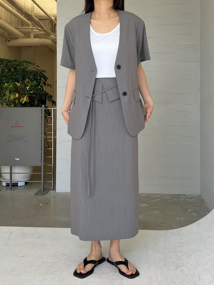 URBANE cloth韓國代購女士新款時尚26夏季人氣26春夏長裙含繩URBANE cloth長裙