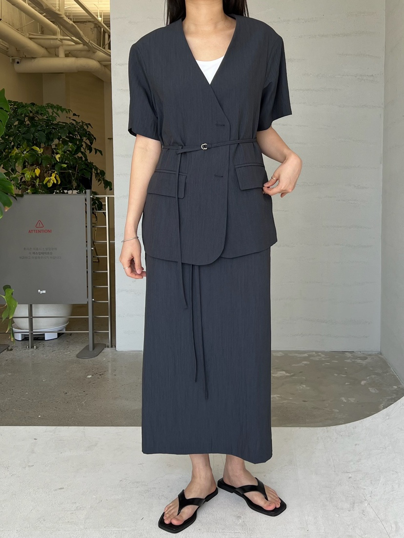 URBANE cloth韓國代購女士新款時尚26夏季人氣26春夏長裙含繩URBANE cloth長裙