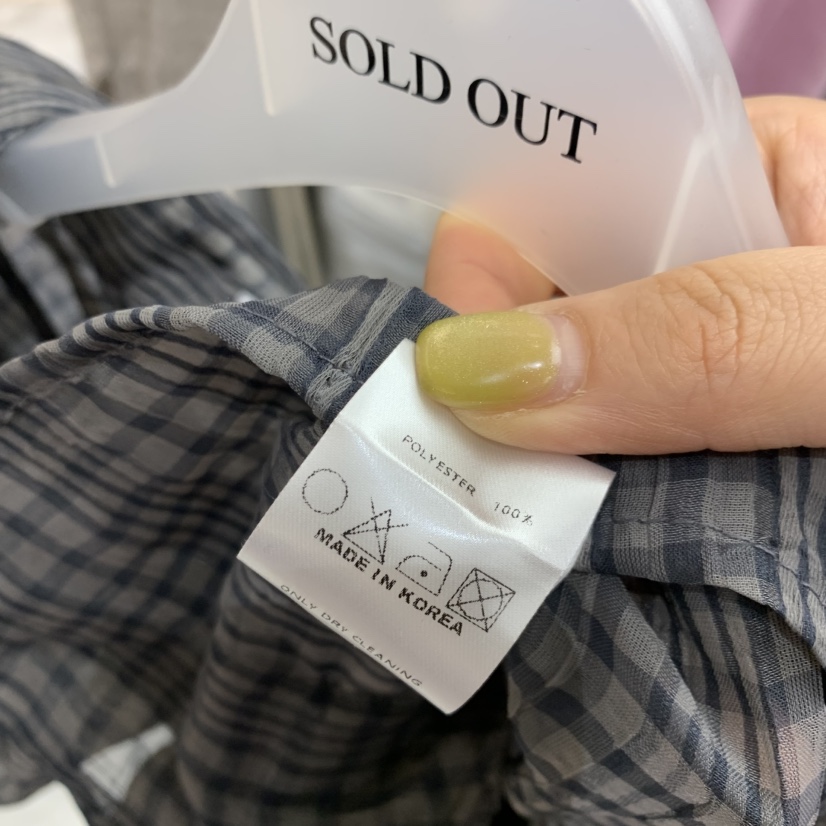 SOLD OUT韓國東大門直郵女士新款26春夏人氣26夏季套裝套裝SOLD OUT套裝