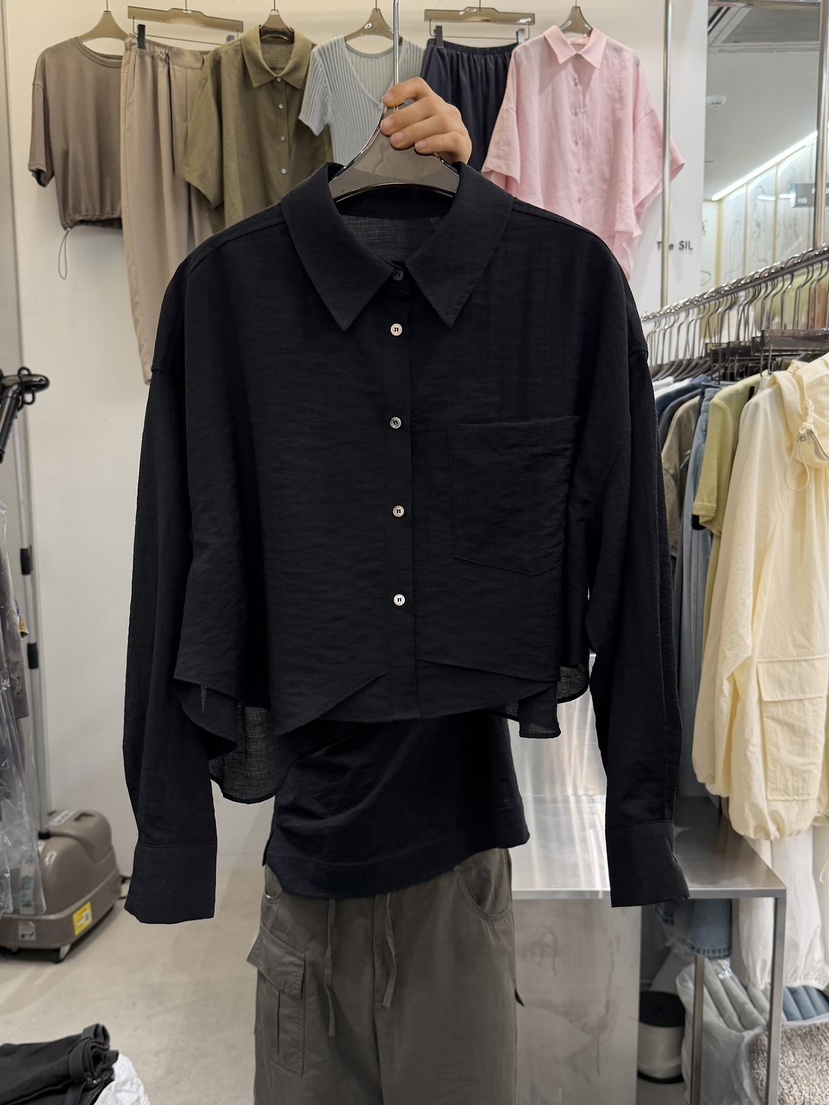 THE SIL東大門實拍韓國女士新款職業時尚人氣襯衫蕾絲衫THE SIL/1 2ILLY襯衫/蕾絲衫圖色2