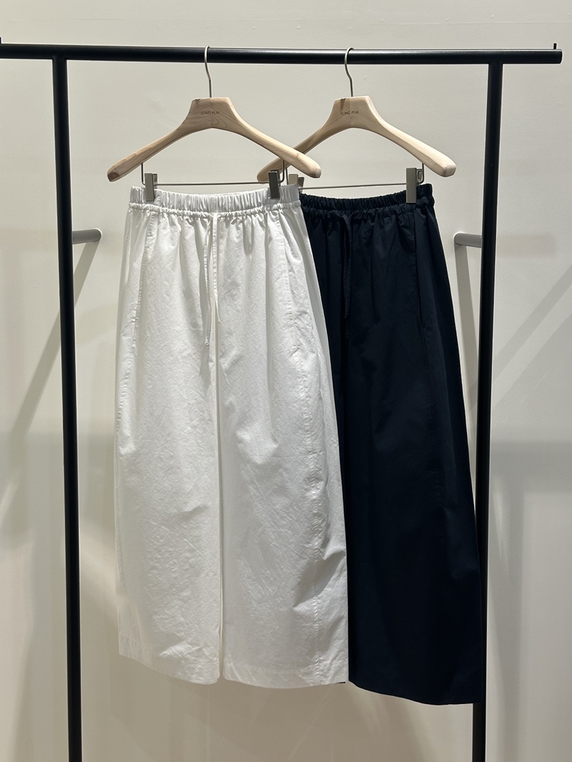 LONG PEAK韓國代購女士新品職業人氣26夏季休閑褲闊腿褲寬松LONG PEAK休閑褲