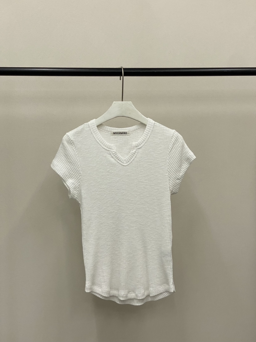 MUCH MORE/JACKPOT韓國直郵實拍女士新品26夏季職業T恤MUCH MORE/JACKPOTT恤圖色1