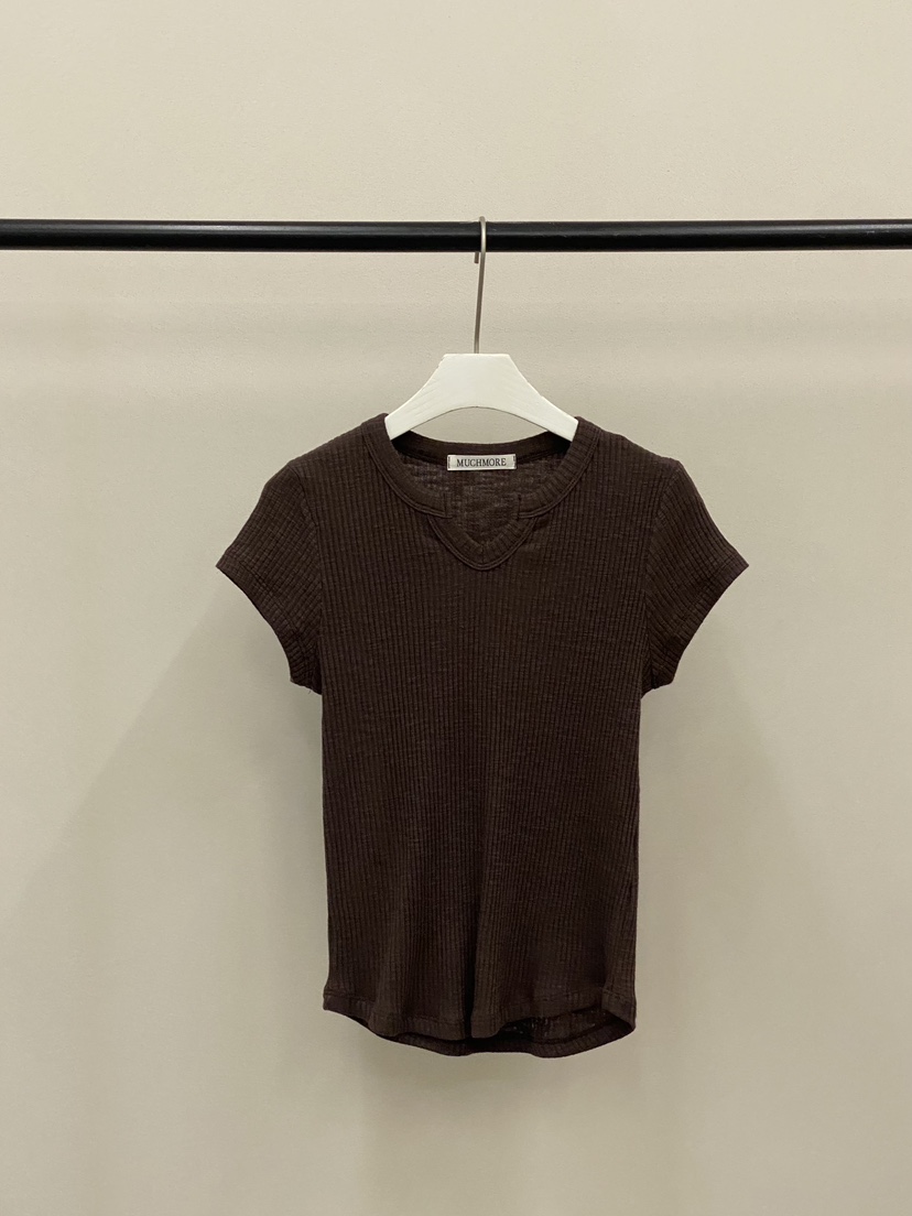 MUCH MORE/JACKPOT韓國直郵實拍女士新品26夏季職業T恤MUCH MORE/JACKPOTT恤圖色4