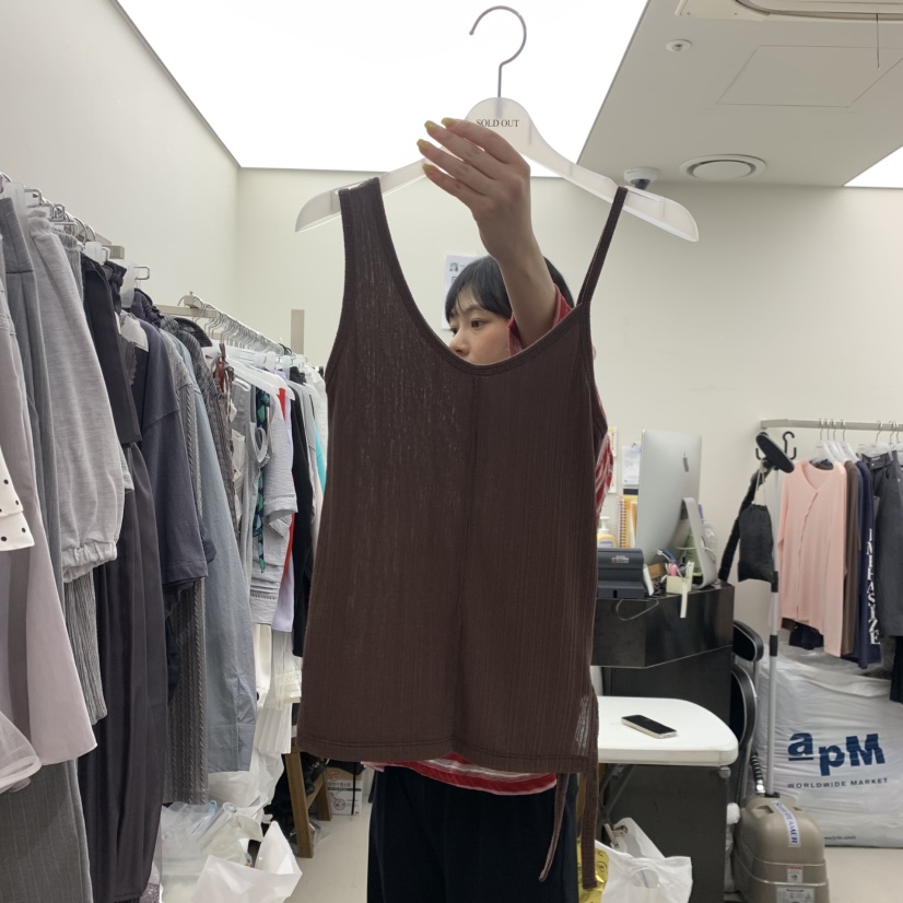 SOLD OUT韓國直郵實拍女裝新款職業推薦吊帶背心不含內搭SOLD OUT吊帶/背心圖色5