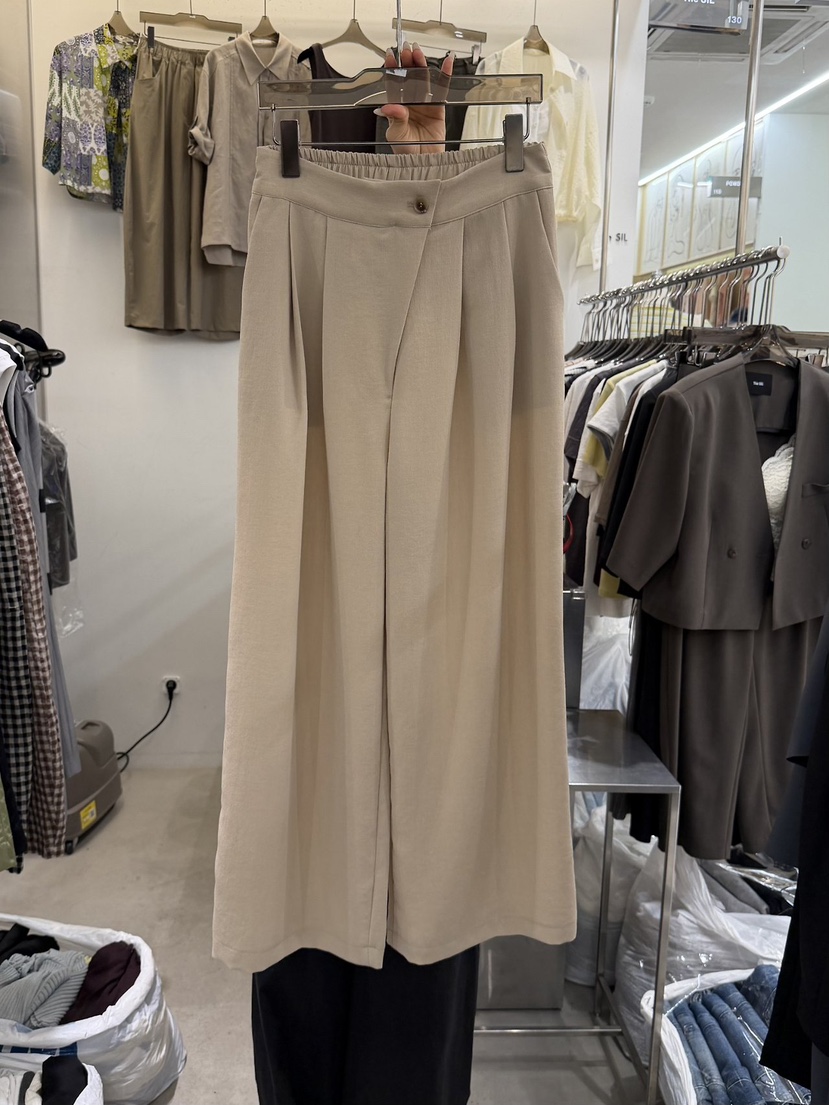 THE SIL韓國代購女裝新品休閑職業26春夏26夏季熱賣休閑褲THE SIL/1 2ILLY休閑褲圖色1