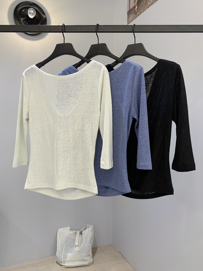 SOFTNESS東大門實拍韓國女士新品職業時尚推薦熱賣T恤亞麻Softness/CosmicT恤