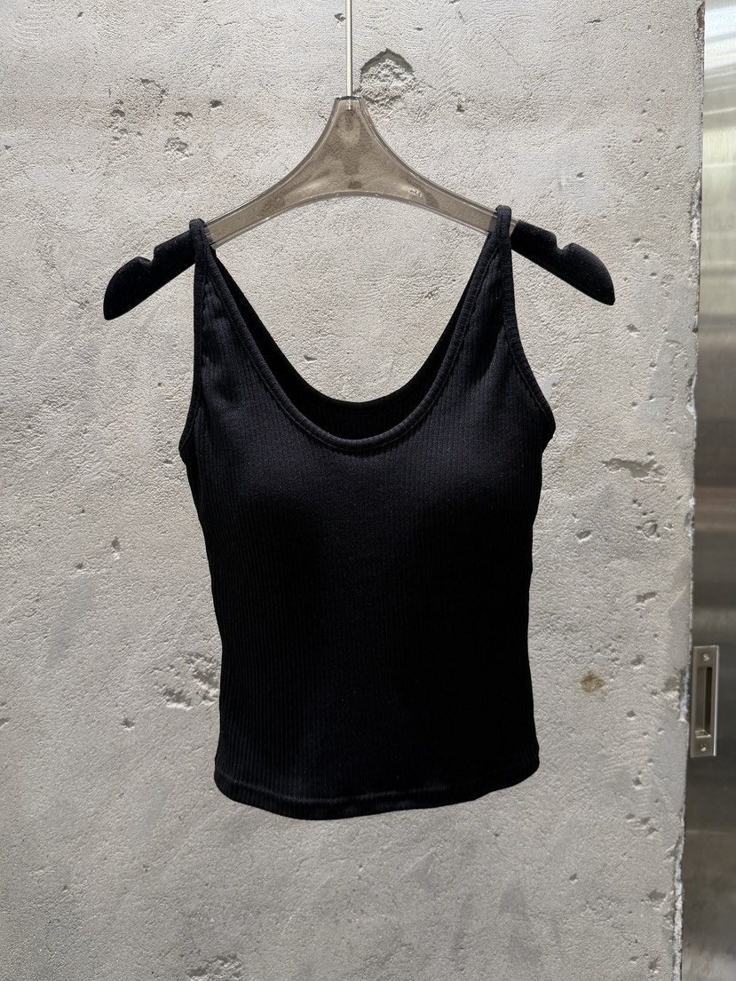 THE SIL韓國直郵女裝新品職業人氣26春夏時尚吊帶背心羅紋THE SIL/1 2ILLY吊帶/背心圖色2