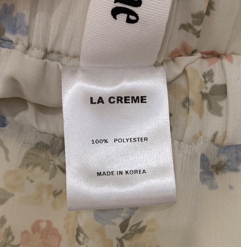 LA CREME韓國代購女裝新品推薦26春夏時尚人氣26夏季長裙雪紡LA CREME長裙