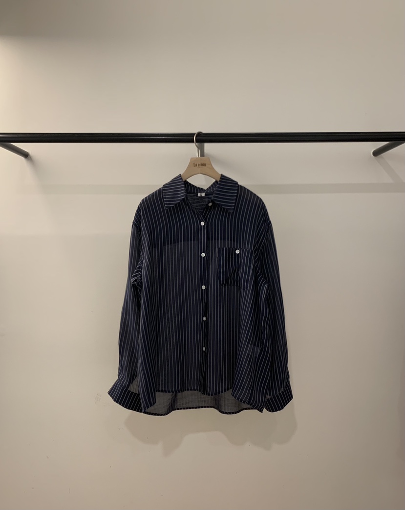 LA CREME韓國直郵女裝新款26春夏時尚休閑職業襯衫蕾絲衫LA CREME襯衫/蕾絲衫圖色3