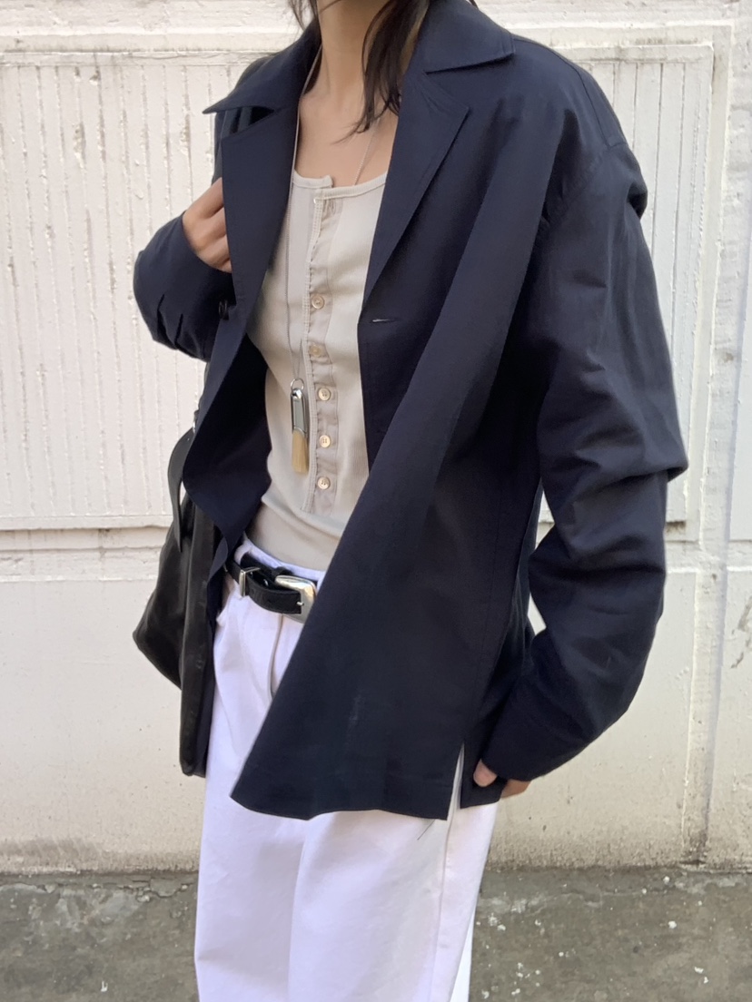 ROMANTICIZE韓國直郵女裝新品26春夏職業休閑推薦夾克亞麻ROMANTICIZE夾克