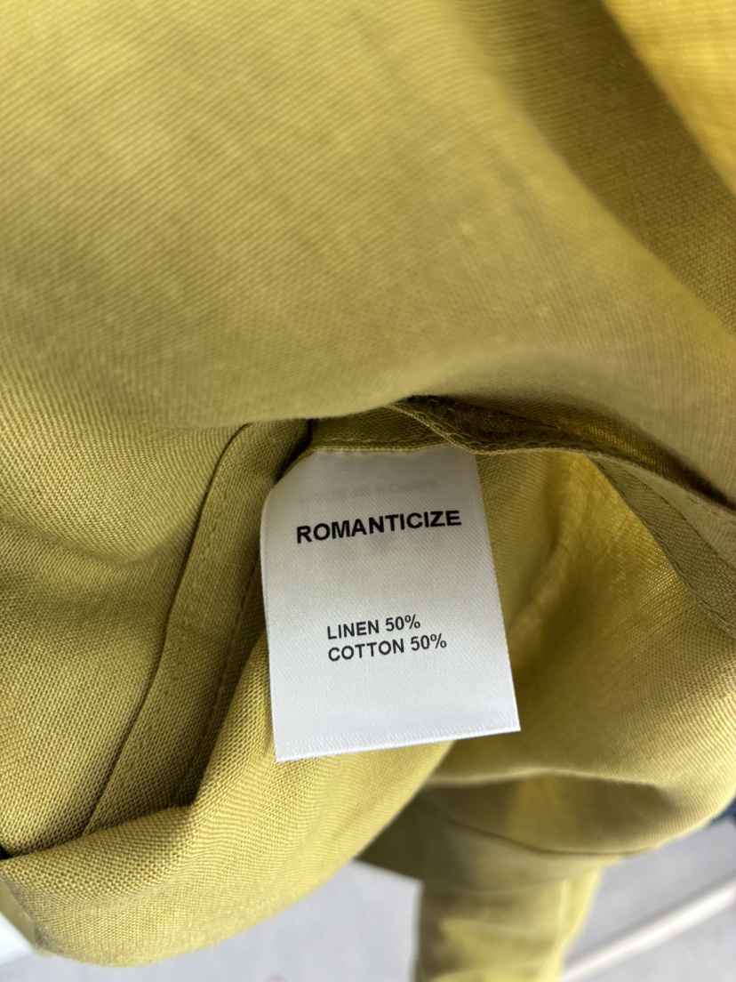ROMANTICIZE韓國直郵女裝新品26春夏職業休閑推薦夾克亞麻ROMANTICIZE夾克
