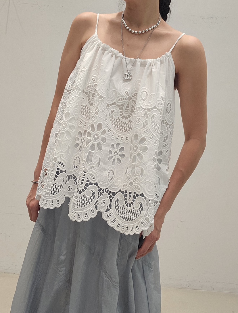 NEOUL韓國東大門代購女裝新品26春夏26夏季時尚休閑吊帶背心NEOUL/ahin雙領標簽吊帶/背心
